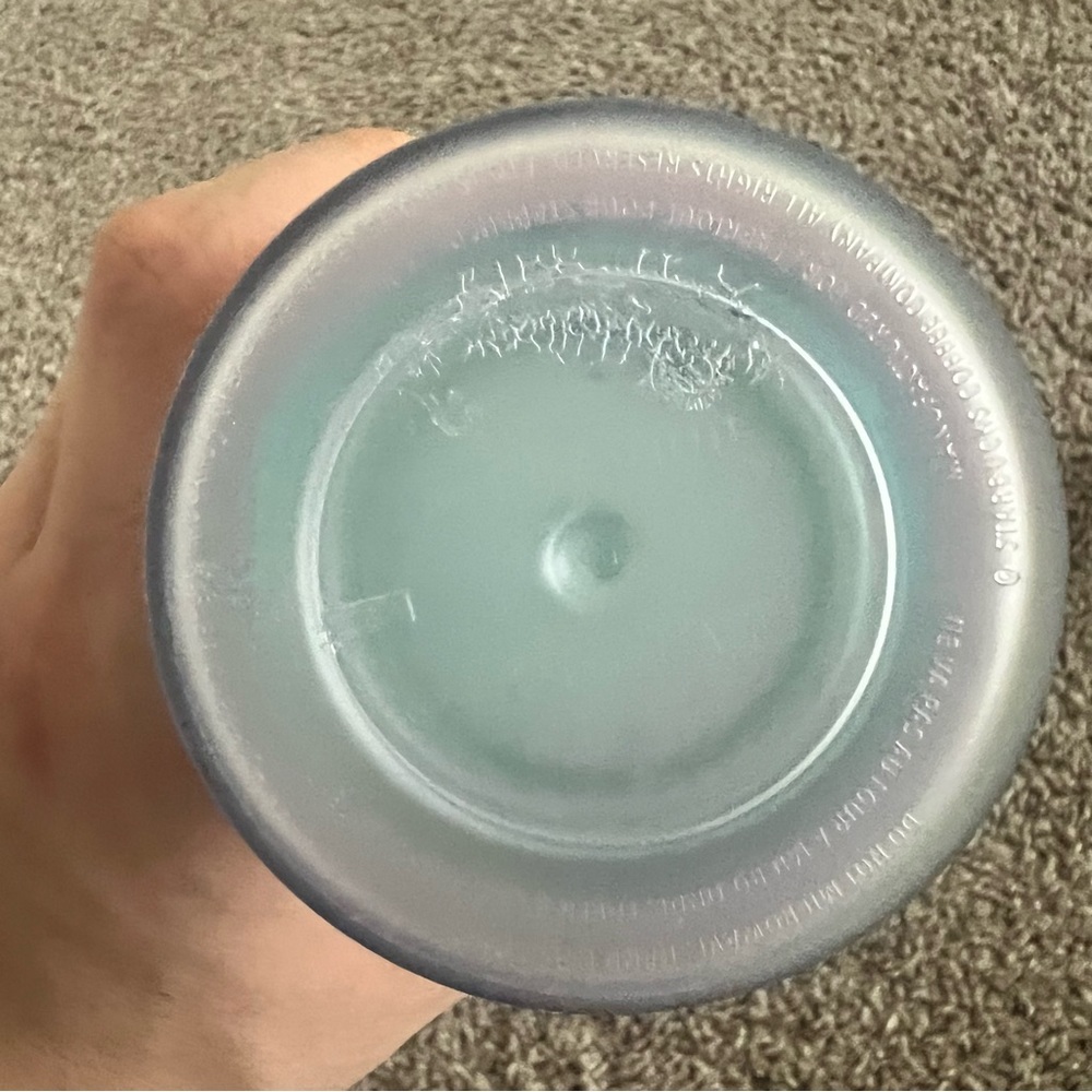 Starbucks Summer 2021 Limited 16 oz Frosted Siren Tumbler - Picture 4 of 9